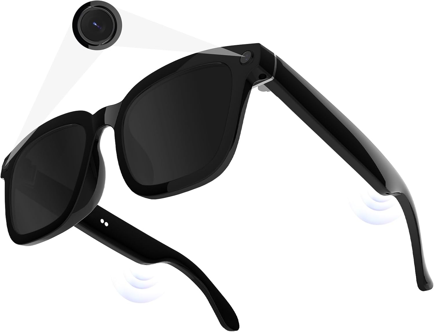 AI Smart Camera Glasses 1080P  - Smart Glasses Lens のレビューと価格