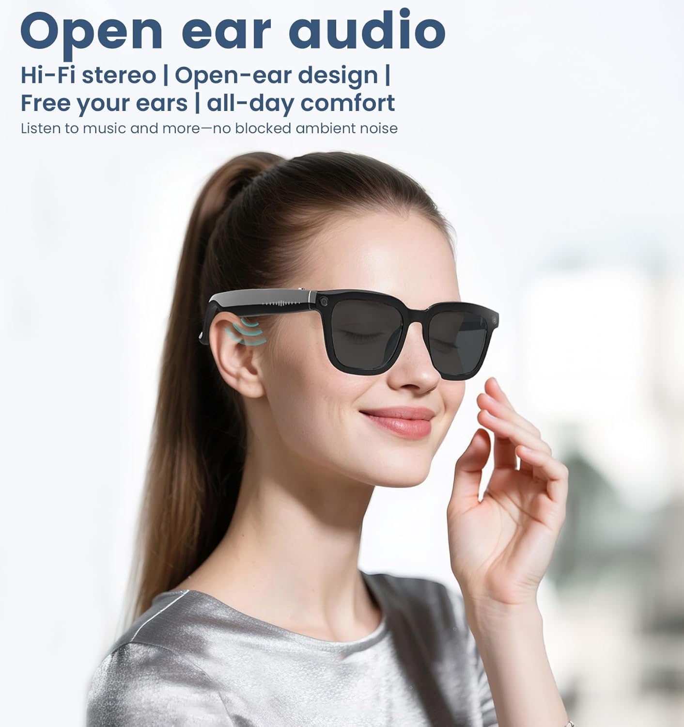 AI Smart Camera Glasses 1080P  - Smart Glasses Lens のレビューと価格