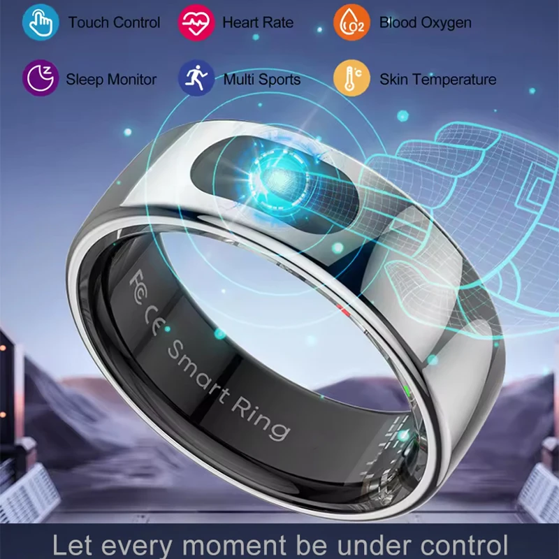 Smart Ring with Charging Case  - Temperature Ring Skin のレビューと価格