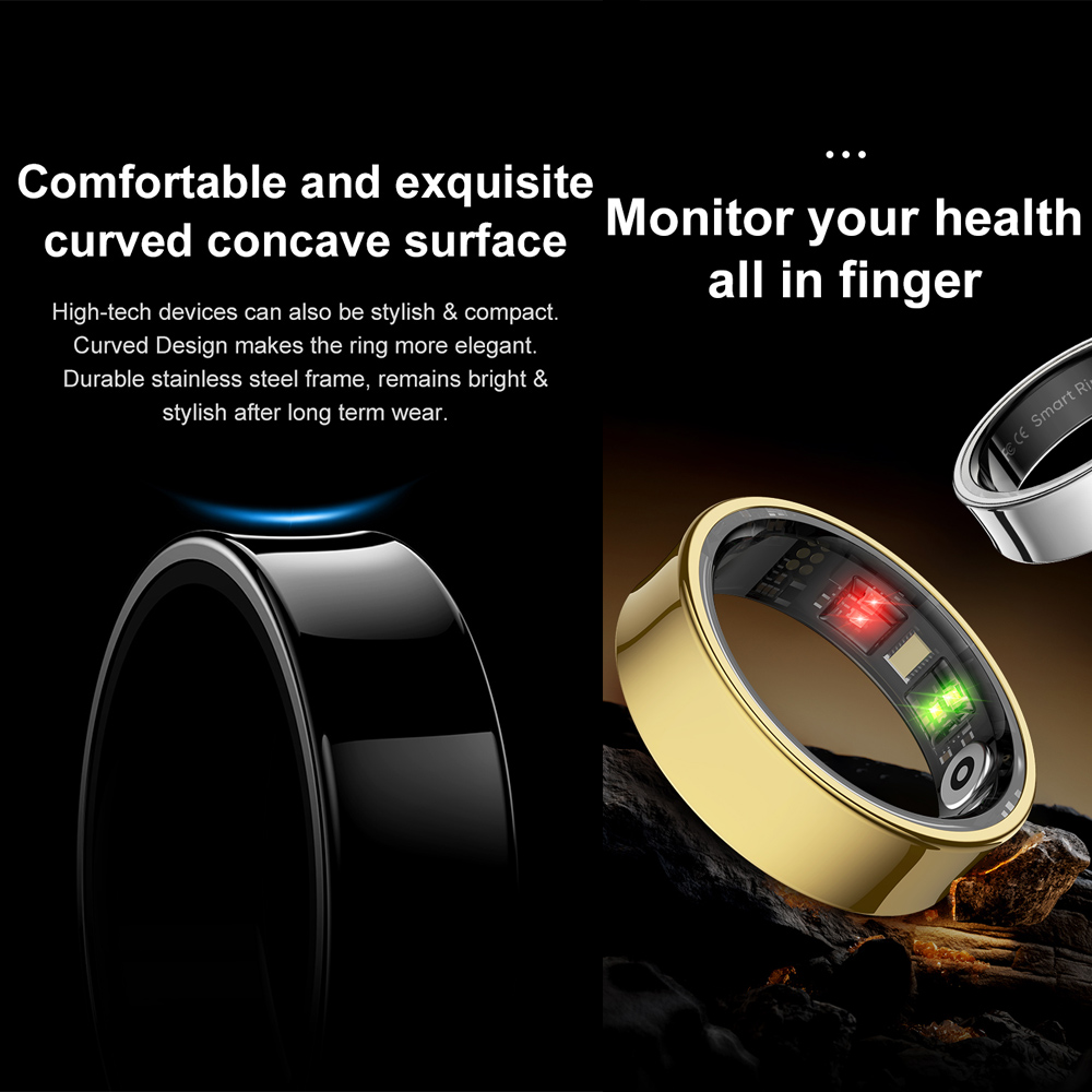 R09 Stainless Steel Smart Ring - Temperature Ring Skin のレビューと価格
