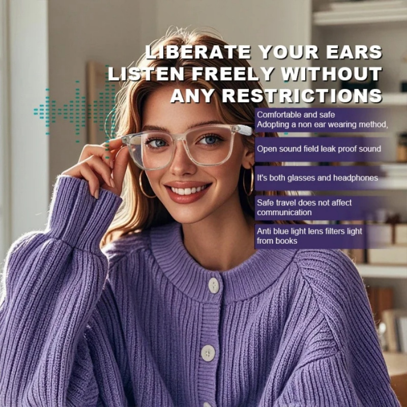 1 pair AI smart glasses Blueto - Smart Glasses Lens のレビューと価格