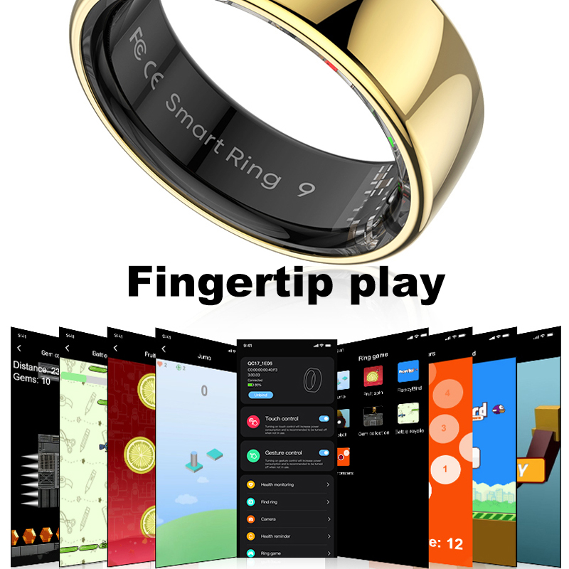 R08 Smart Ring Men Women With  - Temperature Ring Skin のレビューと価格