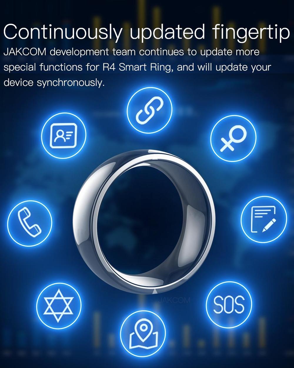 New Smart Ring NFC Wear Jakcom - Smart Ring Nfc Pay のレビューと価格