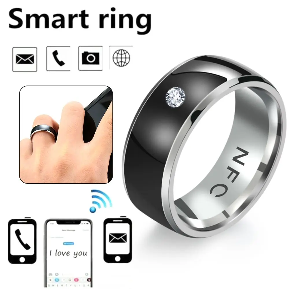 NFC Smart Ring Stainless Steel - Smart Ring Nfc Pay のレビューと価格