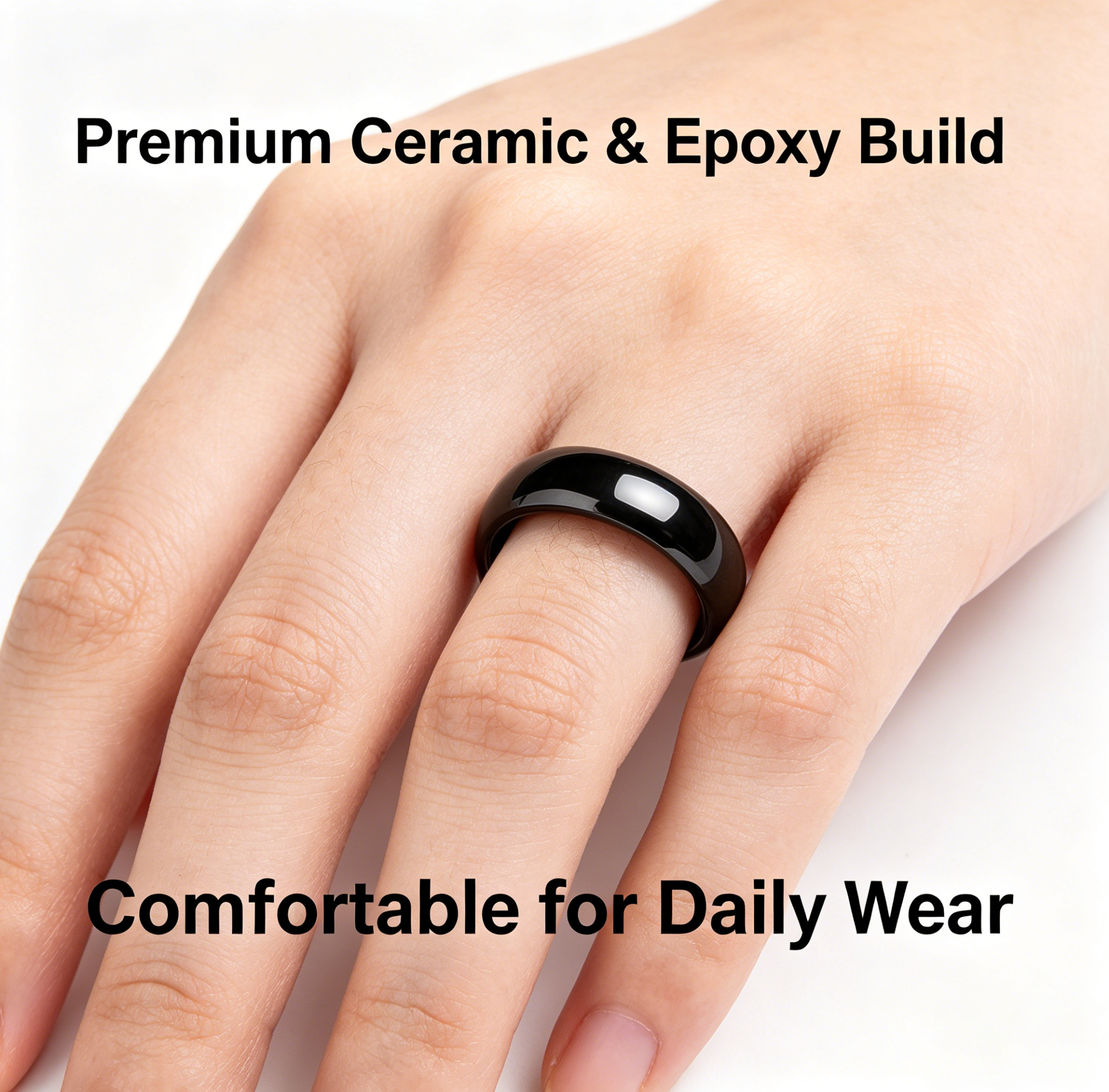 NFC Full Ceramic Smart Ring Co - Smart Ring Nfc Pay のレビューと価格