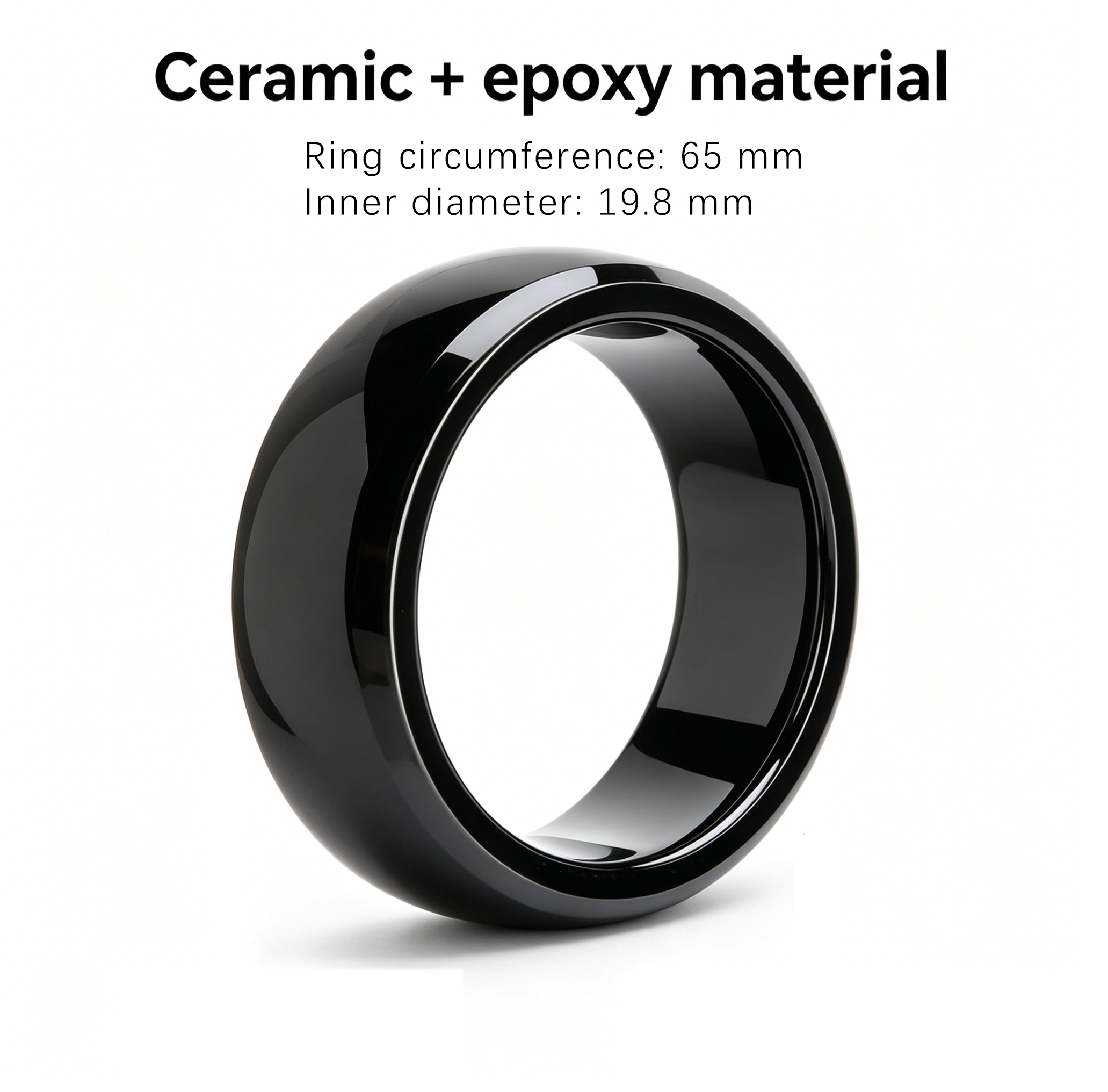 Ntag216 NFC Full Ceramic Smart - Smart Ring Nfc Pay のレビューと価格