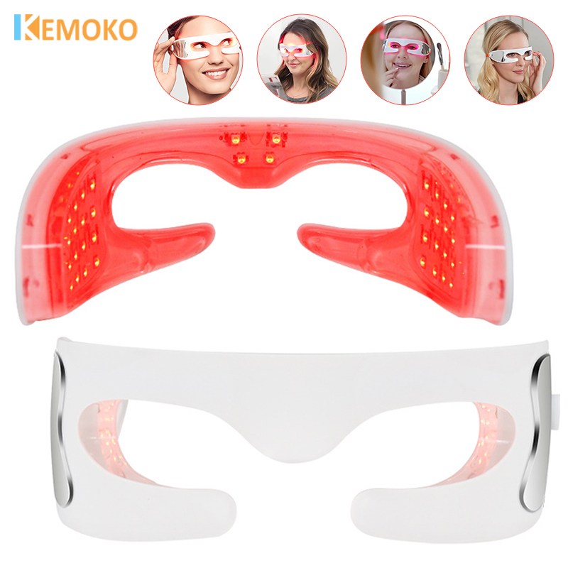 Red Light Theraphy Eye Massage - Light Therapy Glasses のレビューと価格