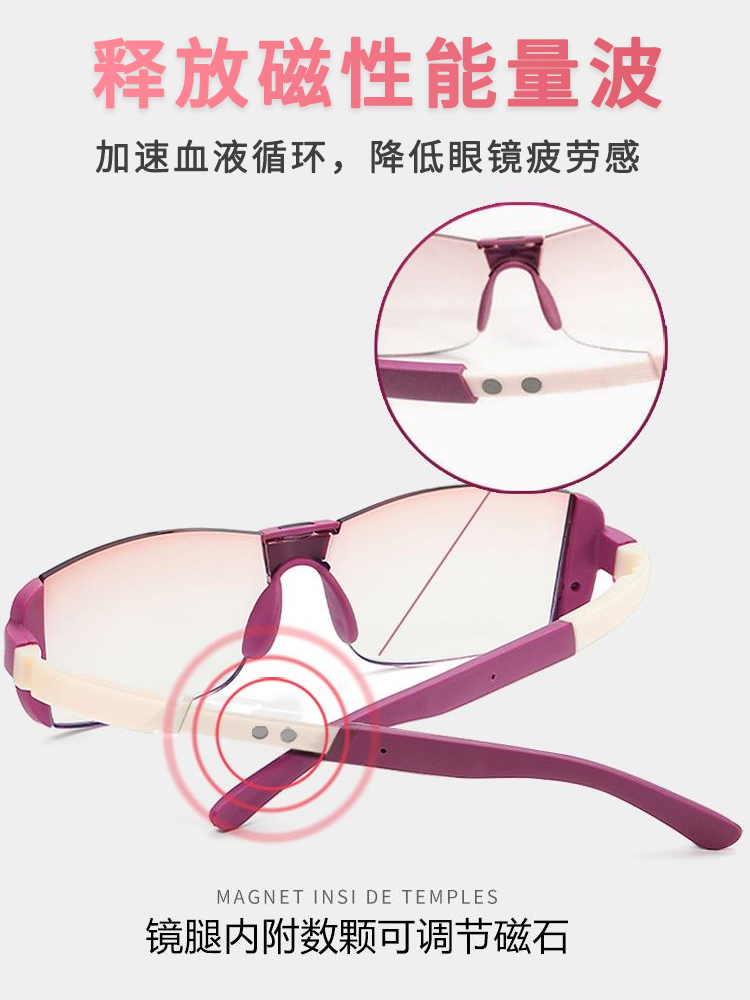 Magnetic Therapy Frameless Dua - Light Therapy Glasses のレビューと価格