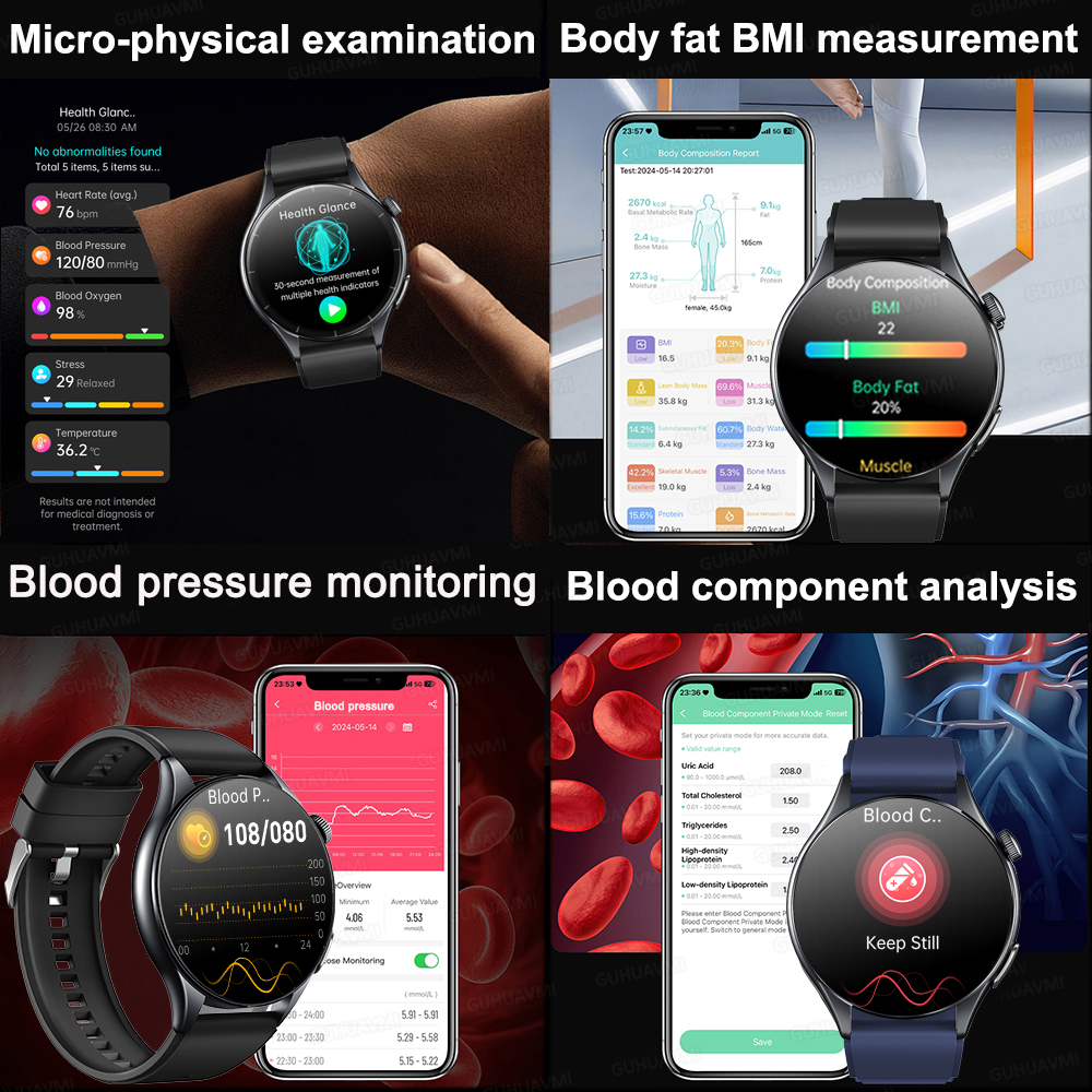 Smart Watch 2026 New Blood oxy - Fatigue Band Monitor のレビューと価格