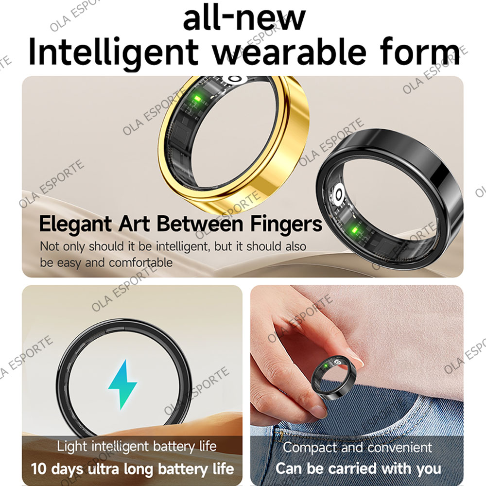 New R09 Smart Ring Men Women w - Temperature Ring Skin のレビューと価格