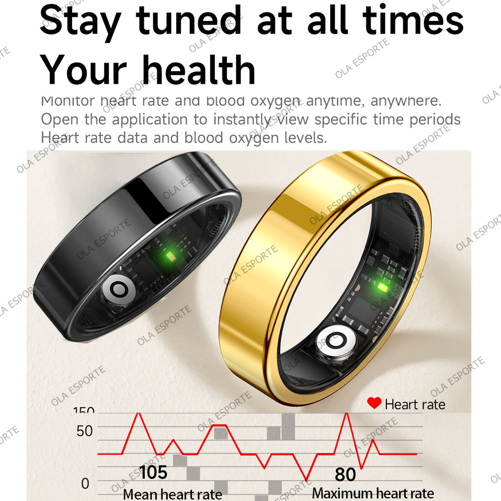 New R09 Smart Ring Men Women w - Temperature Ring Skin のレビューと価格