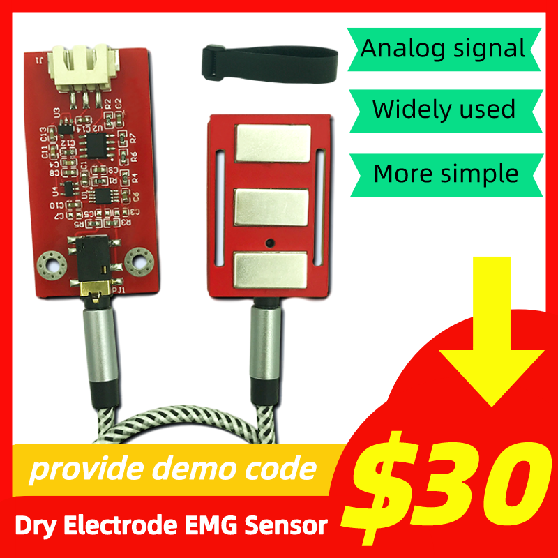 Dry Electrode EMG Sensor Elect - Muscle Sensor Emg のレビューと価格