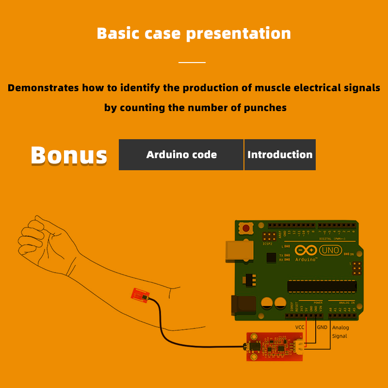 Dry Electrode EMG Sensor Elect - Muscle Sensor Emg のレビューと価格