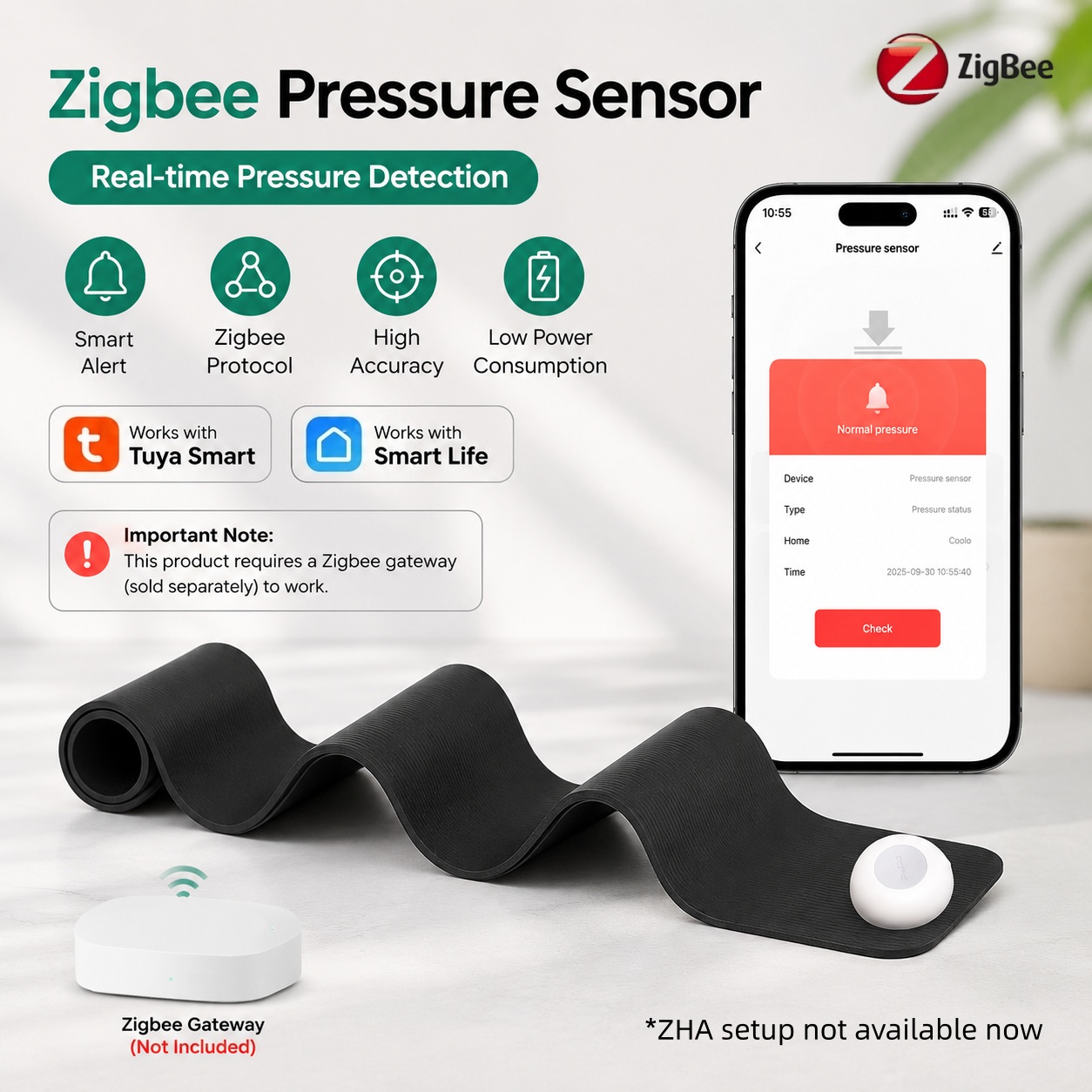 Zigbee Pressure Sensor Detecto - Smart Insole Pressure のレビューと価格