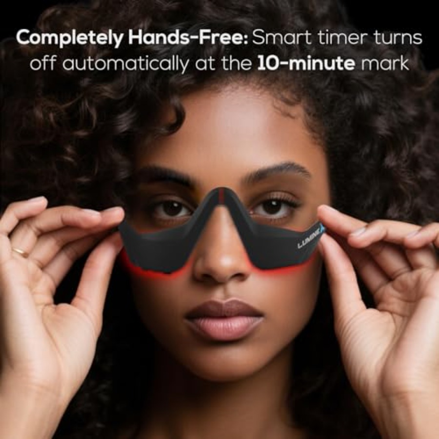 Under-Eye Red Light Therapy De - Light Therapy Glasses のレビューと価格