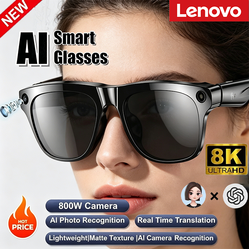 Lenovo 8KHD AI Camera Translat - Smart Glasses Lens のレビューと価格