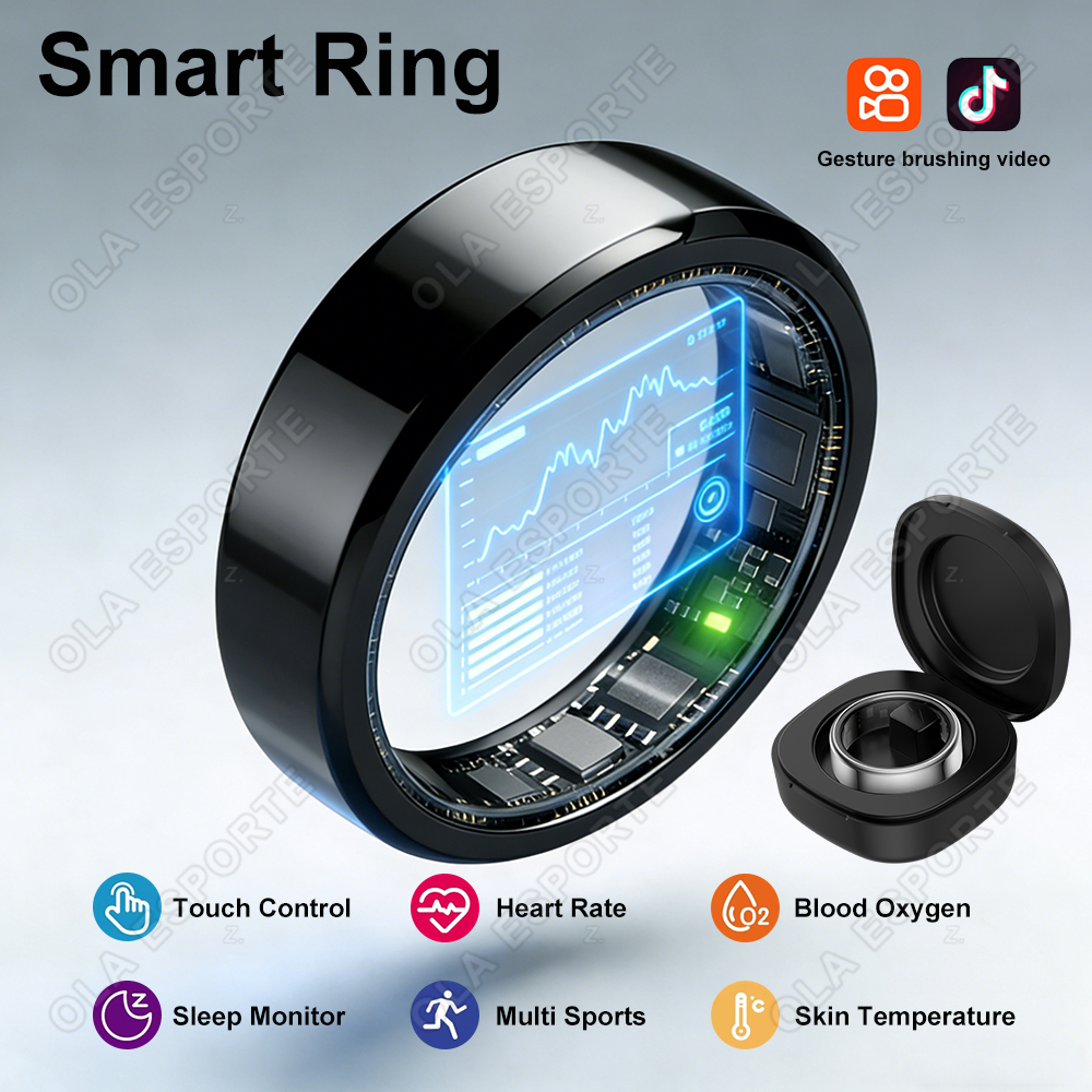Smart Ring For Men Women Touch - Temperature Ring Skin のレビューと価格