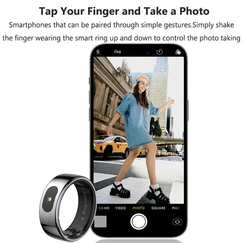 R08 Smart Ring Men Women Charg - Temperature Ring Skin のレビューと価格