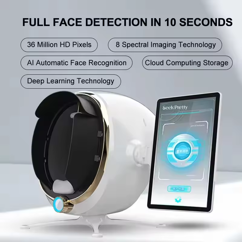 HD Camera 3D Magic Mirror Faci - Galvanic Skin Sensor のレビューと価格