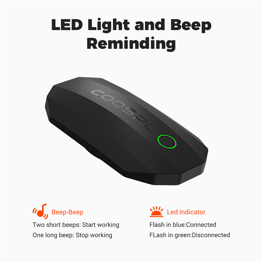 COOSPO H808S Heart Rate Sensor - Breath Rate Monitor のレビューと価格