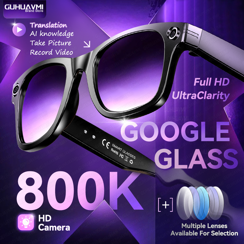 AI Smart Glasses with 8MP Came - Smart Glasses Lens のレビューと価格