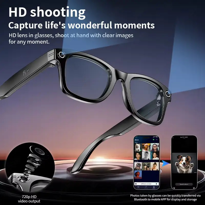 AI Smart Glasses with 8MP Came - Smart Glasses Lens のレビューと価格