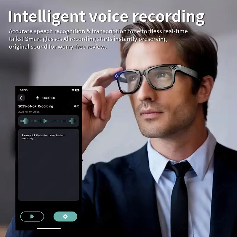 AI Smart Glasses with 8MP Came - Smart Glasses Lens のレビューと価格